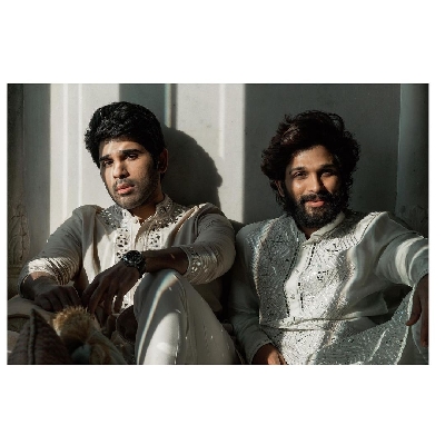 Allu Arjun pens Bday note to brother for 'biggest moral support'.(photo:Instagram)