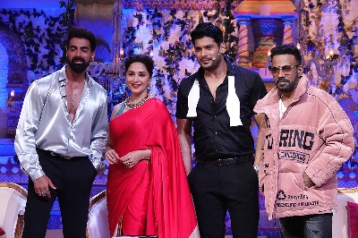 Broken But Beautiful 3 on the sets of Dance Deewane