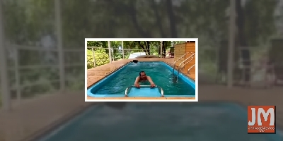 Dharmendra takes to water aerobics, yoga and light exercise