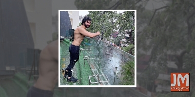 Varun Dhawan enjoys Mumbai rain, says 'felt amazing'