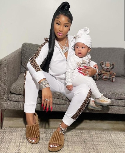 Nicki Minaj, son twin in new photos on social media  (Photo:Instagram)