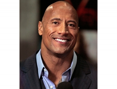 Actor Dwayne Johnson.