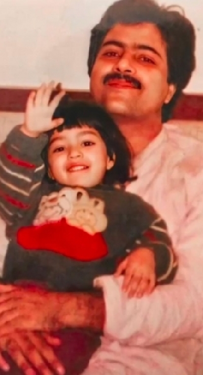 Kriti Sanon will always be Daddys little girl.