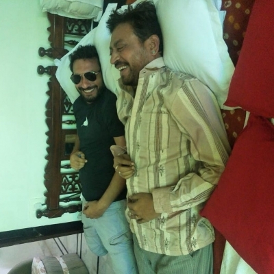 Babil to dad Irrfan: Working so hard man, wish you were here to witness.(photo:instagram)