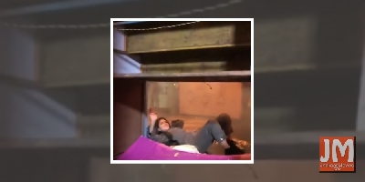 Sunny Leone caught 'relaxing on the job' on 'Anamika' set!