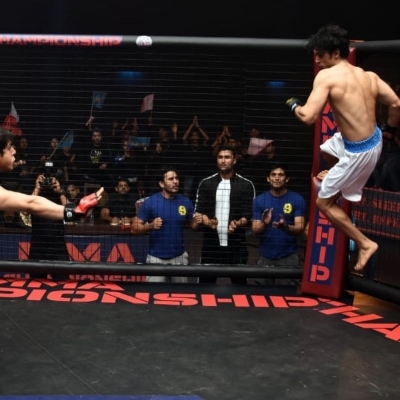 Priyank Sharma attends mixed martial arts classes for 