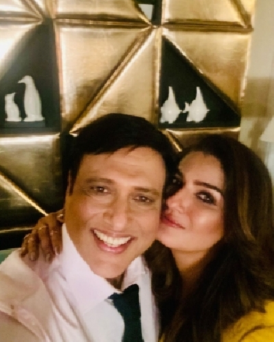 Raveena Tandon, Govinda have a 