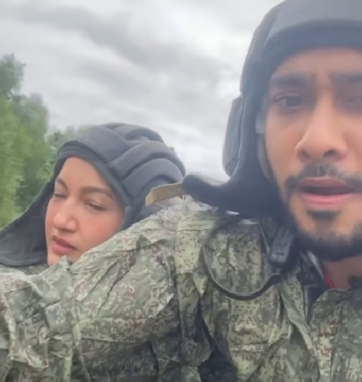 Zaid Darbar posts his adventurous Russian war tank tour experience