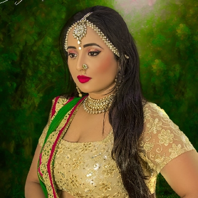 Bhojpuri film actress Rani Chatterjee.