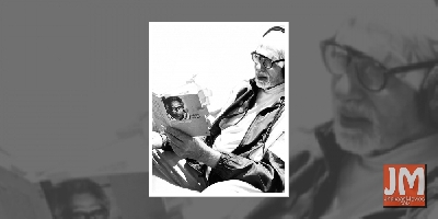 Big B doesn't keep himself away from his father's work