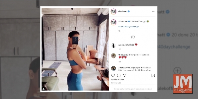 Alia flaunts svelte figure as she takes part in fitness challenge