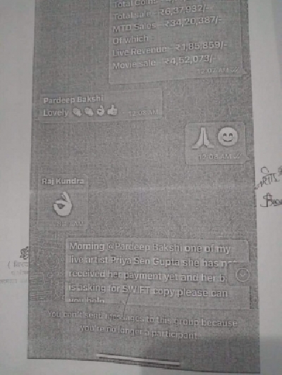 Viral WhatsApp chat on porn revenue has Raj Kundra as participant, claim netizens