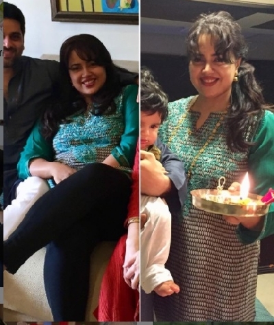 Sameera Reddy shares a message on self acceptance and self love. (credit : Sameera Reddy/instagram)