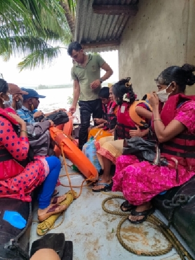 Indian Navy rescue operations.