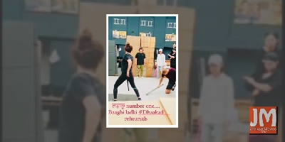 Kangana shares glimpse of fight practice for 'Dhaakad'