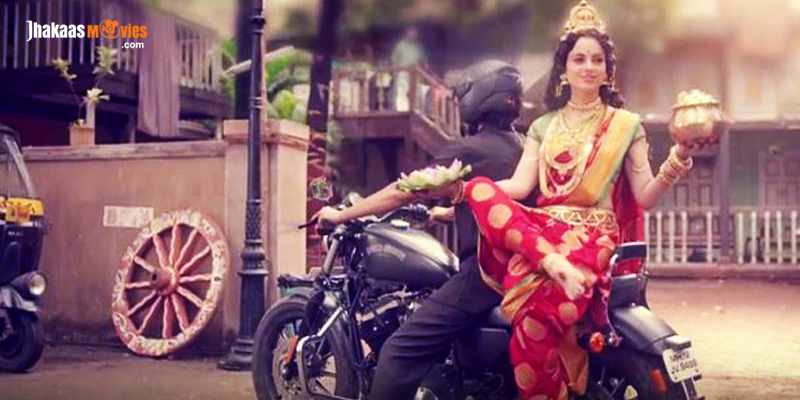 Kangana Ranaut as Goddess Laxmi in Clean India Ad
