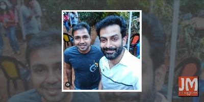 Reassuring to have Prithviraj: 'Kuruthi' director Manu Warrier