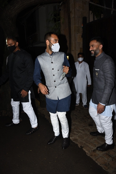 Mumbai: Rhea Kapoor and Karan Boolani Wedding on Saturday, August 14, 2021.(Photo: Sanjay Tiwari/IANS)