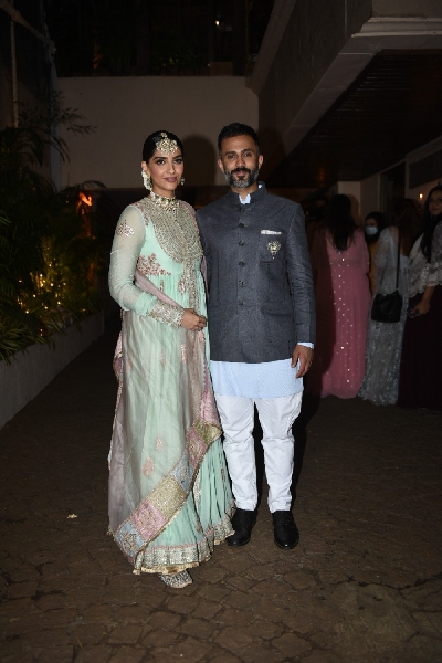 Mumbai: Rhea Kapoor and Karan Boolani Wedding on Saturday, August 14, 2021.(Photo: Sanjay Tiwari/IANS)