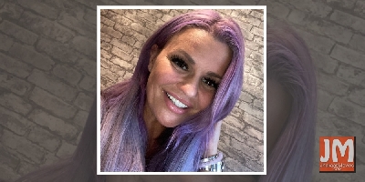 Kerry Katona doing yoga to get back in shape