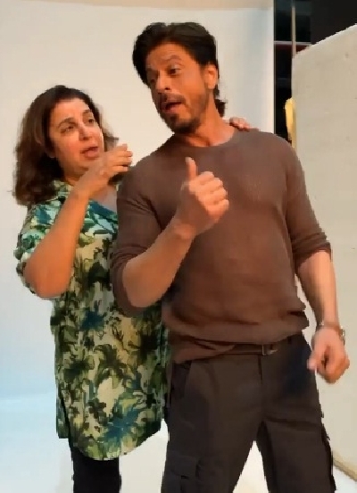 SRK, Farah Khan(Photo:Instagram)