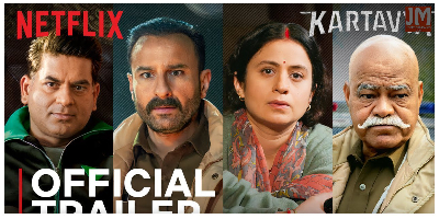 Kartavya Movie Review: A Dark, Intense Cop Thriller Driven by Saif Ali Khan
