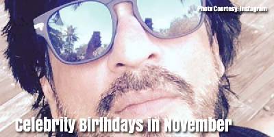 November Birthdays in Bollywood