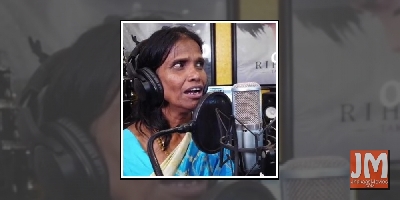 Ranu Mondal records new song with Himesh Reshammiya