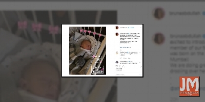 Bruna Abdullah welcomes daughter, names her Isabella