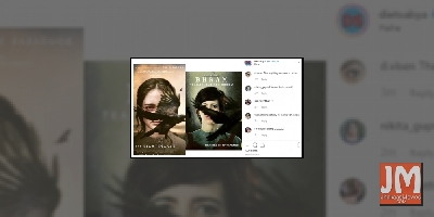 Is the poster of Kalki's 'Bhram' copied from 'The Nightingale'?