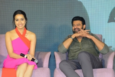 Actors Shraddha Kapoor and Prabhas. (Photo: IANS)