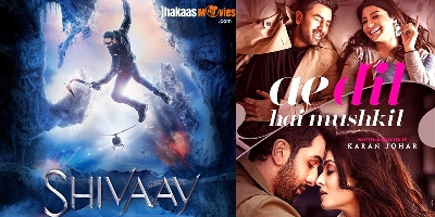 Shivaay vs Ae Dil Hai Mushkil ADHM