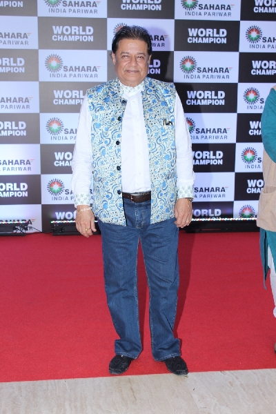 Mumbai: Singer Anup Jalota at PV Sindhu's felicitation ceremony organised by Sahara Group in Mumbai on Sep 8, 2019. (Photo: IANS)