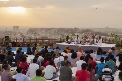 A musica performace at the folk festival (Photo by Jodhpur RIFF)