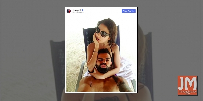 Virat Anushka set the temperature soaring with beach pic