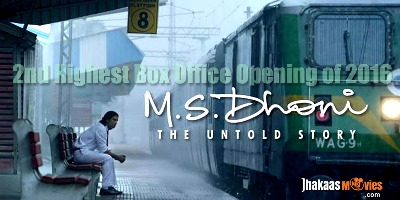 M.S. Dhoni : The Untold Story Gets 2nd Best Opening of 2016