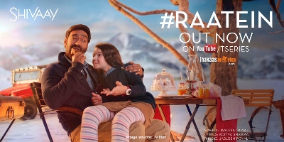 Jasleen Royal's Raatein from Shivaay Is Awesome