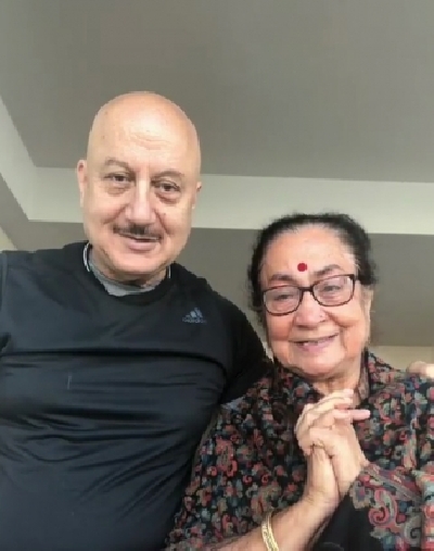 Prime Minister Narendra Modi received wishes from around the globe on his 69th birthday on Tuesday. Among the numerous wishes one that particularly touched Modi ji was one coming from veteran actor Anupam Kher and his mother. The actor on Tuesday took to social media and posted a video in which he along with his mother can be seen wishing the Prime Minister on his birthday.