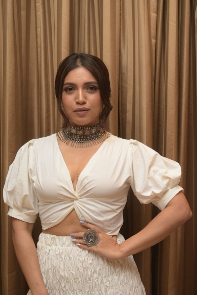 Mumbai: Actress Bhumi Pednekar during the promotions of her upcoming film "Saand Ki Aankh" in Mumbai on Sep 20, 2019. (Photo: IANS)