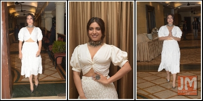 Photos: Bhumi Pednekar during the promotions of her upcoming film Saand Ki Aankh