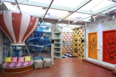 Big Boss House - bathroom area. Art director Omung Kumar, who has been designing the set for the reality show 