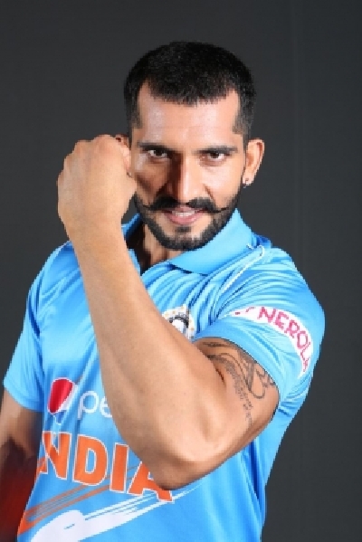 Actor Abhilash Chaudhary.