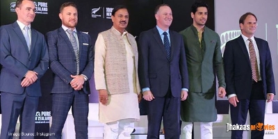 Siddharth Malhotra Meets New Zealand Prime Minister