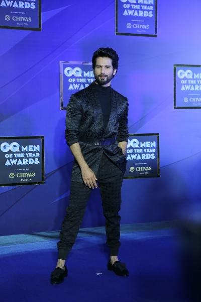 Mumbai: Actor Shahid Kapoor at the "GQ Men of the Year Awards 2019" in Mumbai on Sep 28, 2019. (Photo: IANS)
