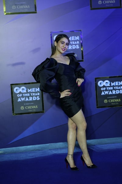 Mumbai: Actress Sara Ali Khan at the "GQ Men of the Year Awards 2019" in Mumbai on Sep 28, 2019. (Photo: IANS)