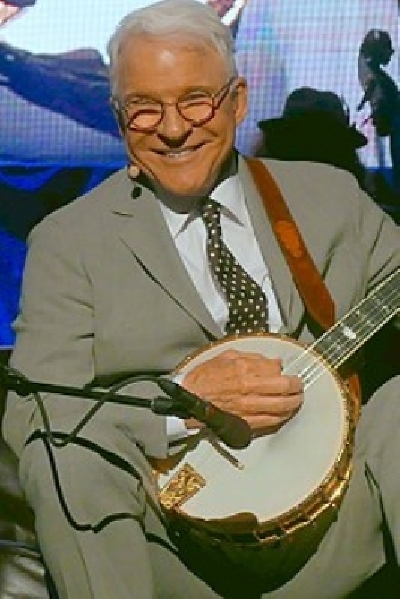 Actor-musician Steve Martin.