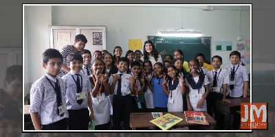 Sanjana Sanghi spends a day with underprivileged kids