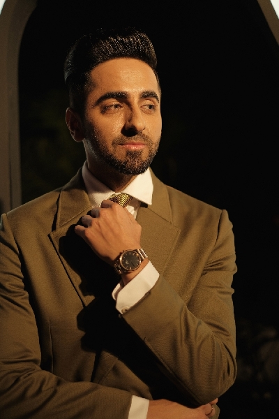 New Delhi: Ayushmann Khurrana at the Daniel Wellington DWali Party in New Delhi on Oct 11, 2019. (Photo: IANS)