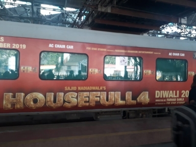 Mumbai: A special promotional train travelling from Mumbai to Delhi as part of 