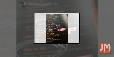 How's The Josh? It's a dish, says Vicky Kaushal